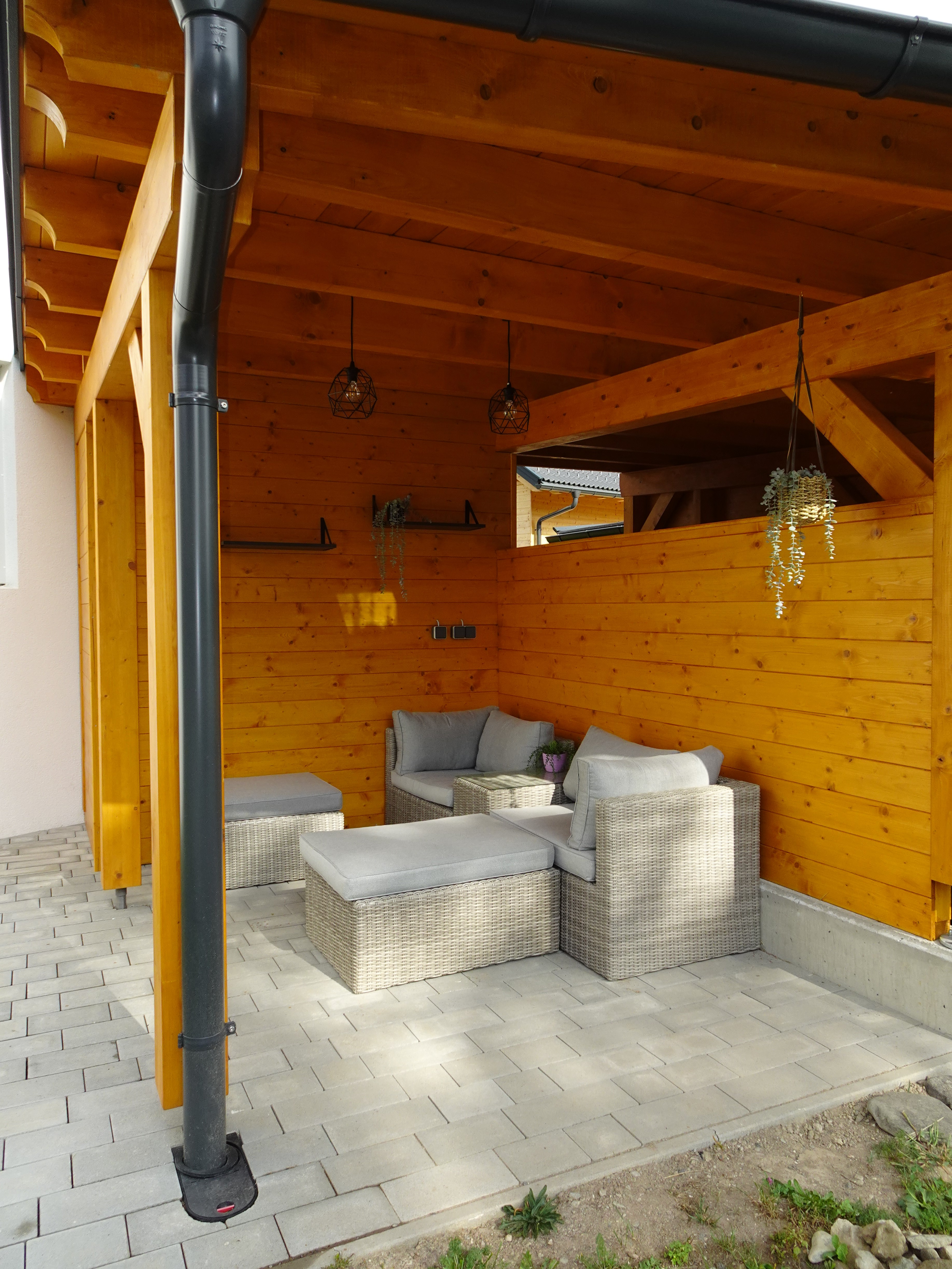 Terras naast de woning