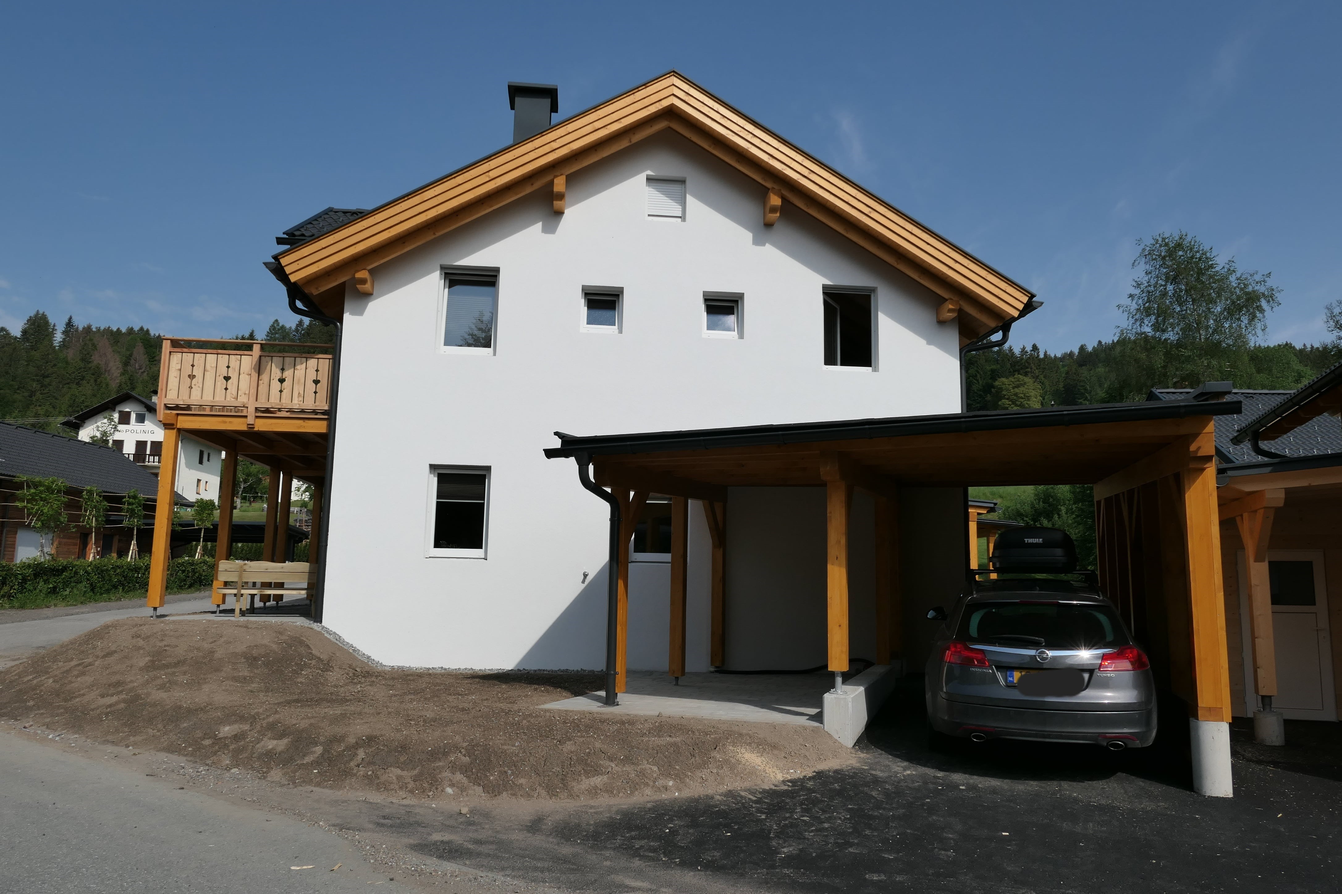 Woning zijaanzicht